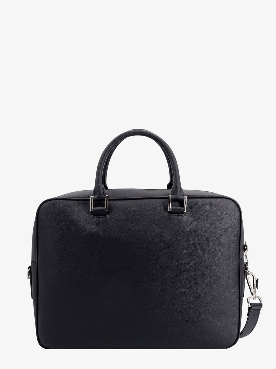 KITON CIRO PAONE Leather work bag, view 2