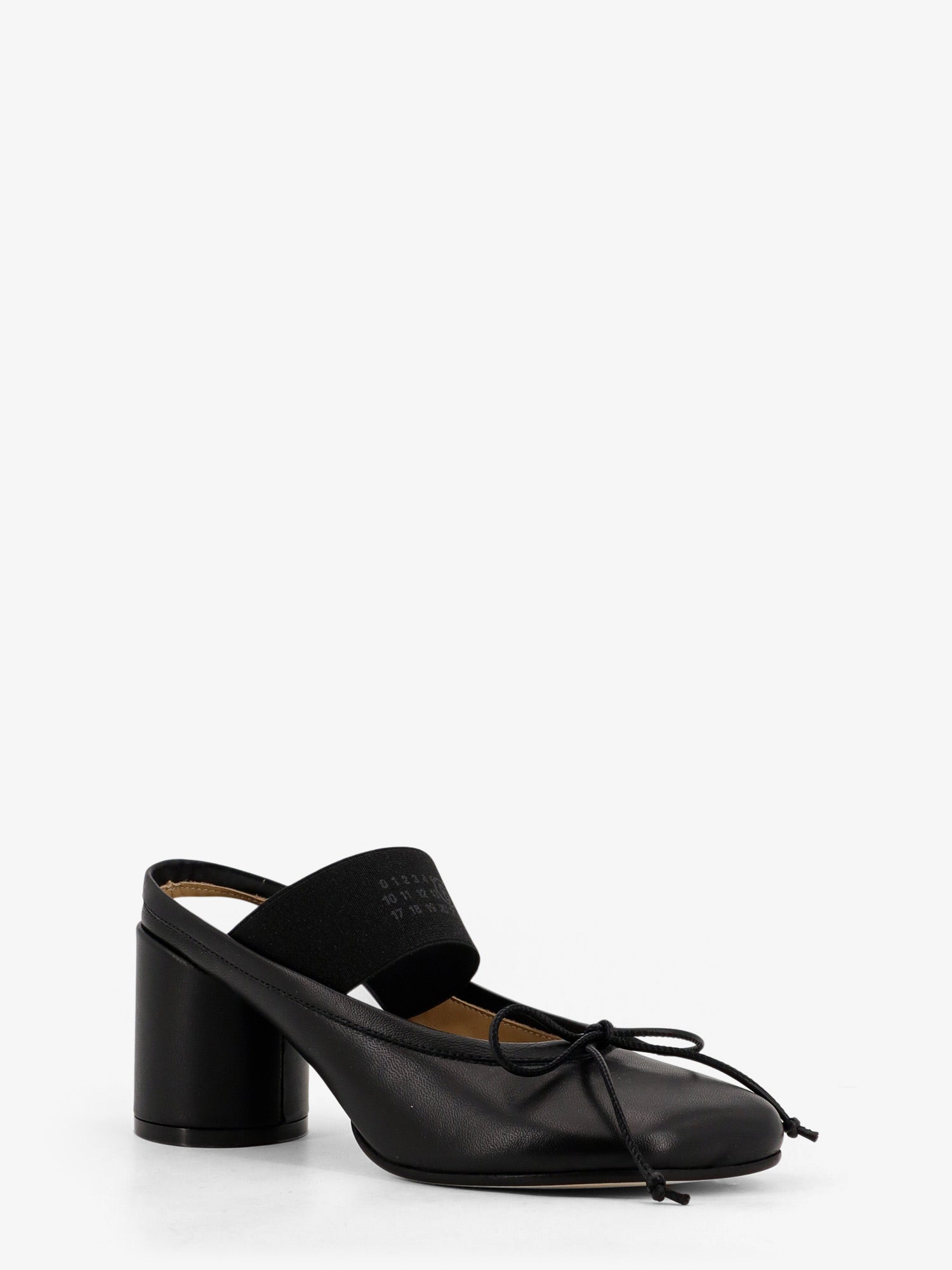 MM6 Maison Margiela Numeric Anatomic Leather Sandals, view 2