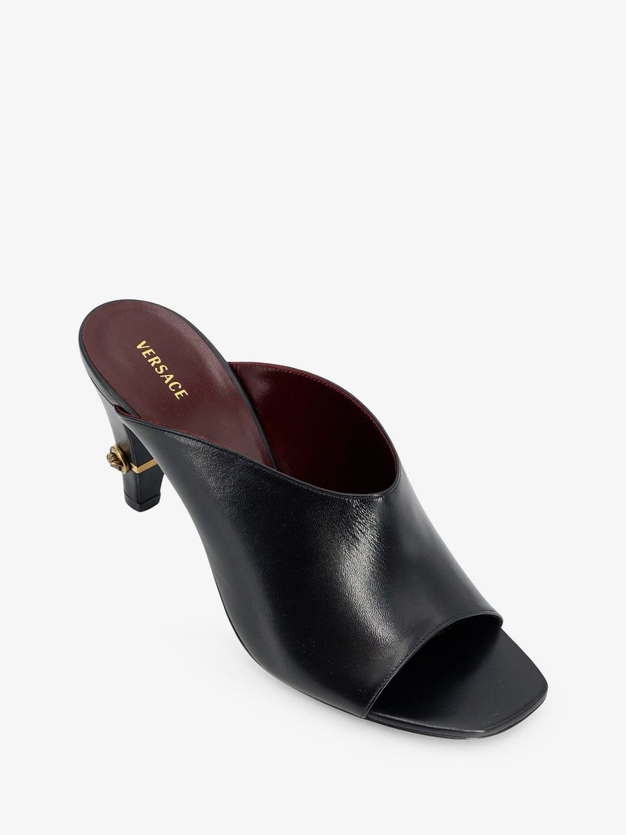 Versace Giulietta leather sandals, view 4
