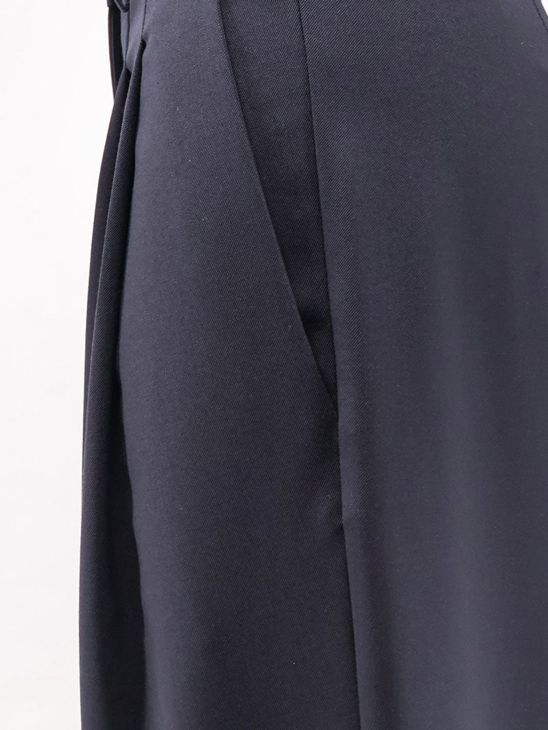 ALYSI Wool blend trousers with pinces, view 3