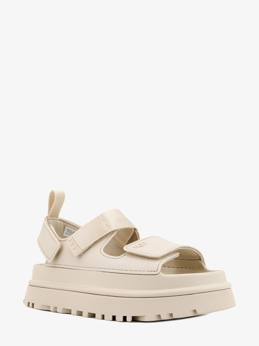 UGG Rubber sandals with embossed logo, view 2