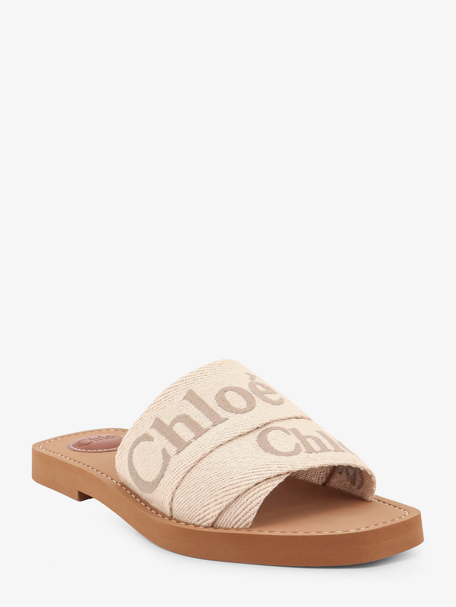 Chloé Woody linen sandals, view 2
