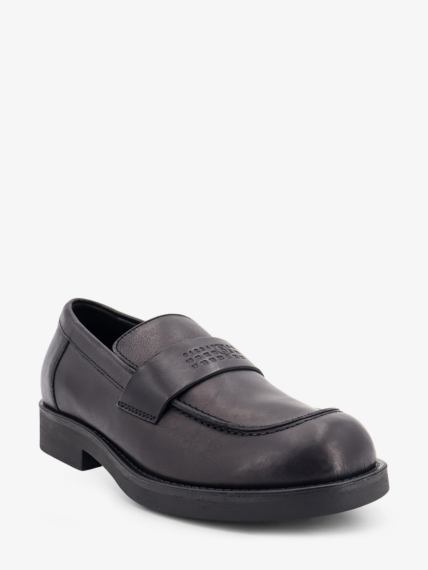 MM6 Maison Margiela Leather loafers, view 2