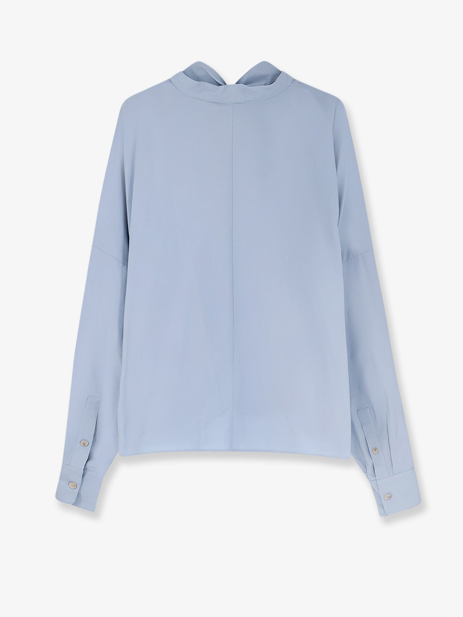 ALYSI Cotton shirt with bow, view 2
