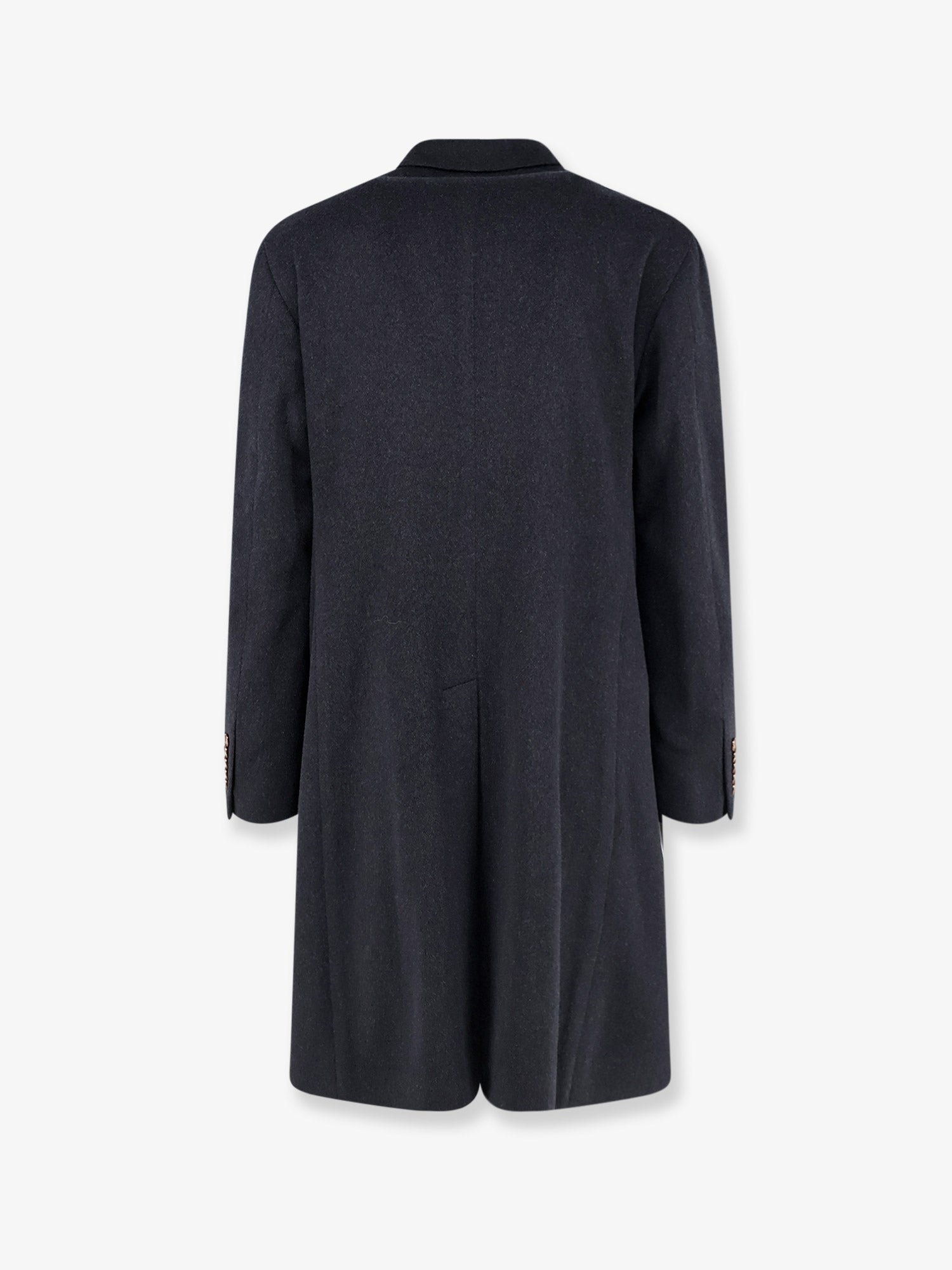 Tagliatore Unlined virgin wool and cashmere coat, view 2