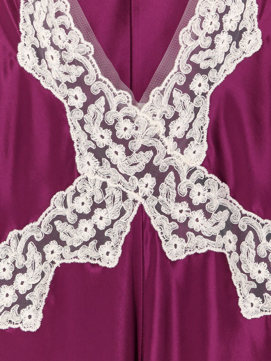 ALBERTA FERRETTI Viscose long dress, view 3