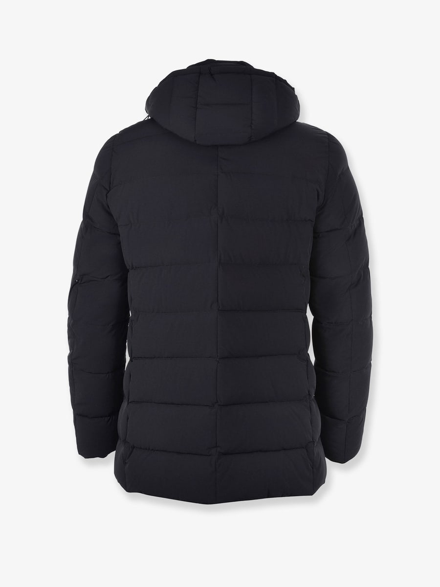 MOORER Florio-Kn padded and quilted down jacket, view 2