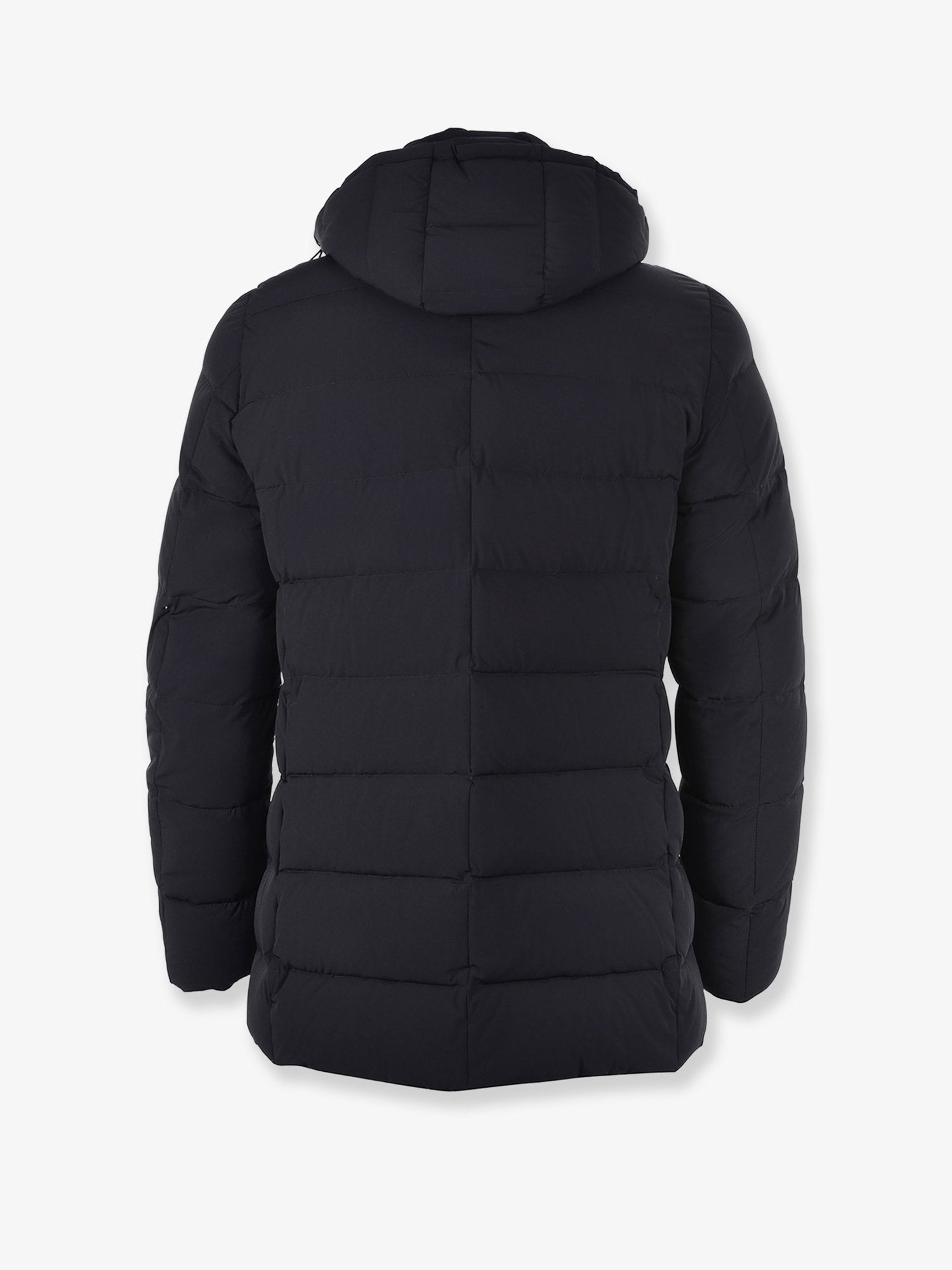MOORER Florio-Kn padded and quilted down jacket, view 2