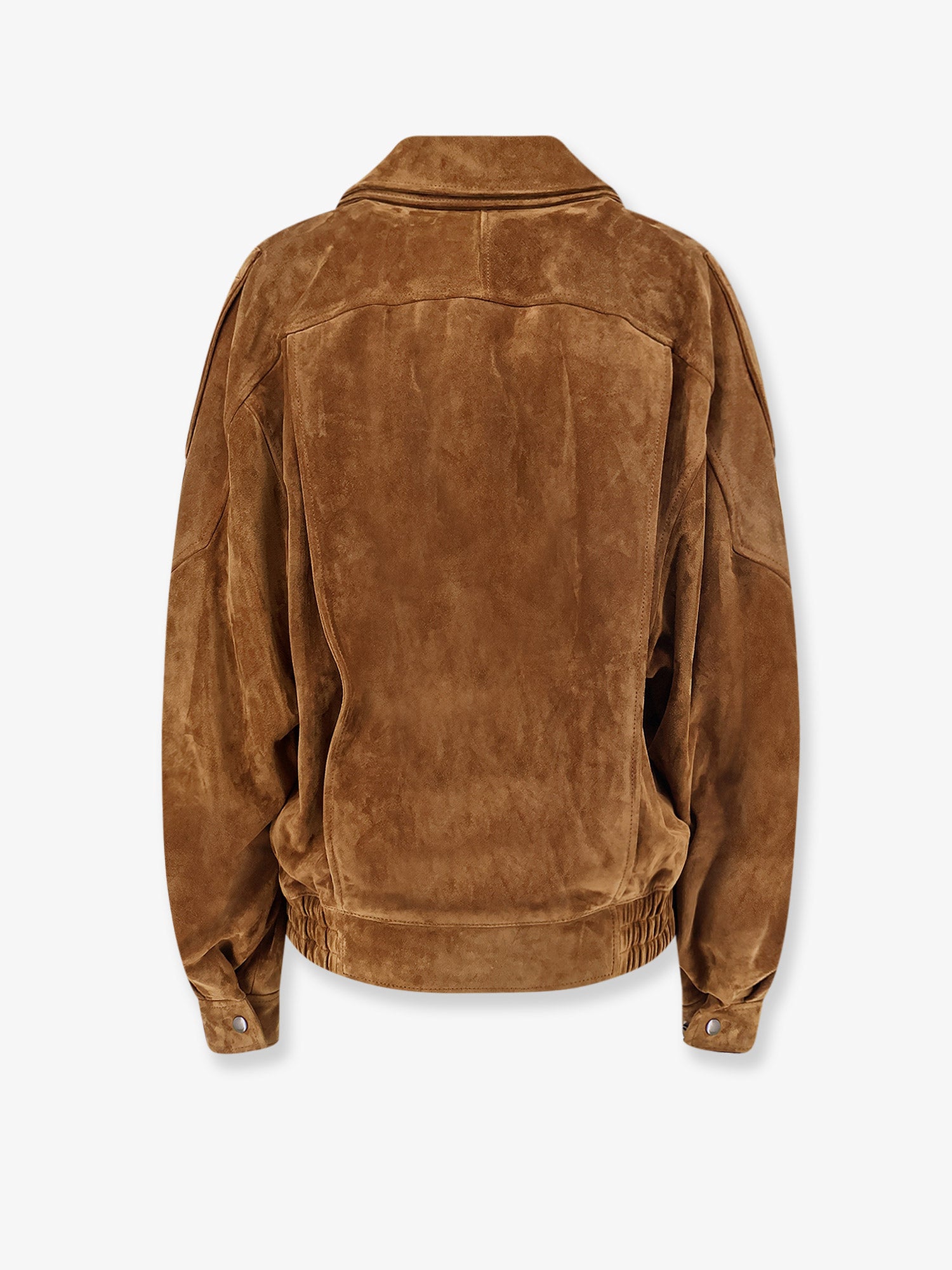 Saint Laurent Oversized vintage split-leather jacket, view 2