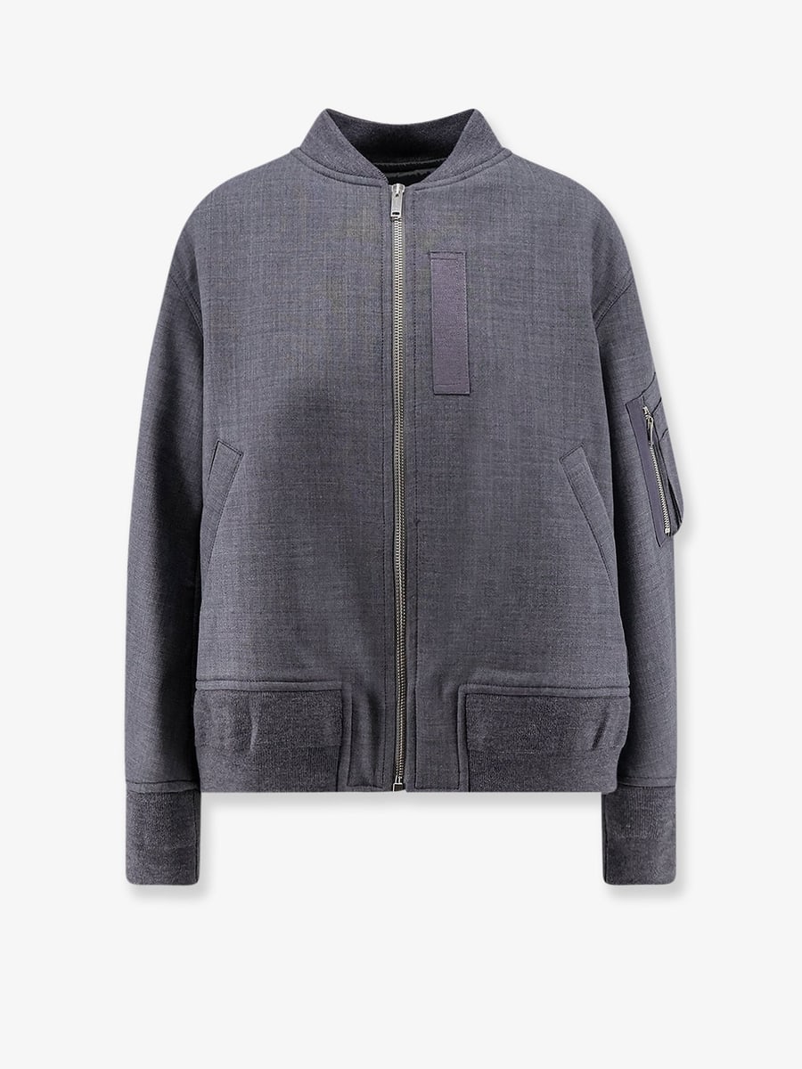 SEMICOUTURE Virgin wool blend bomber