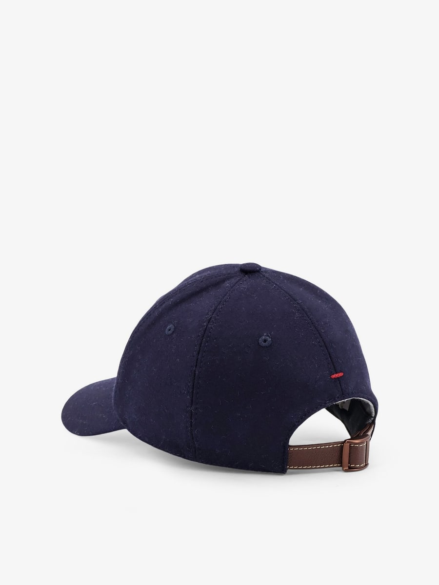 Brunello Cucinelli Virgin wool baseball hat, view 3