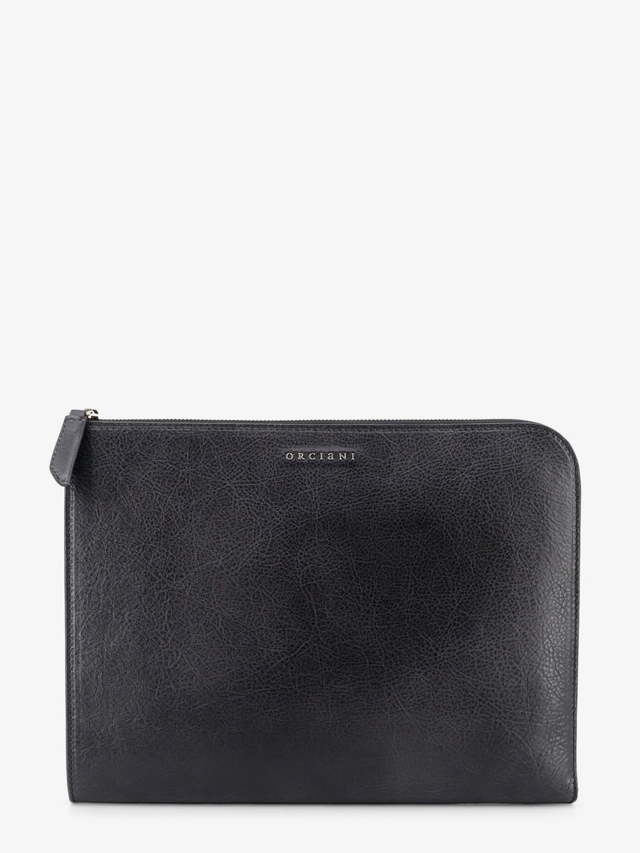 ORCIANI Lagoon leather briefcase