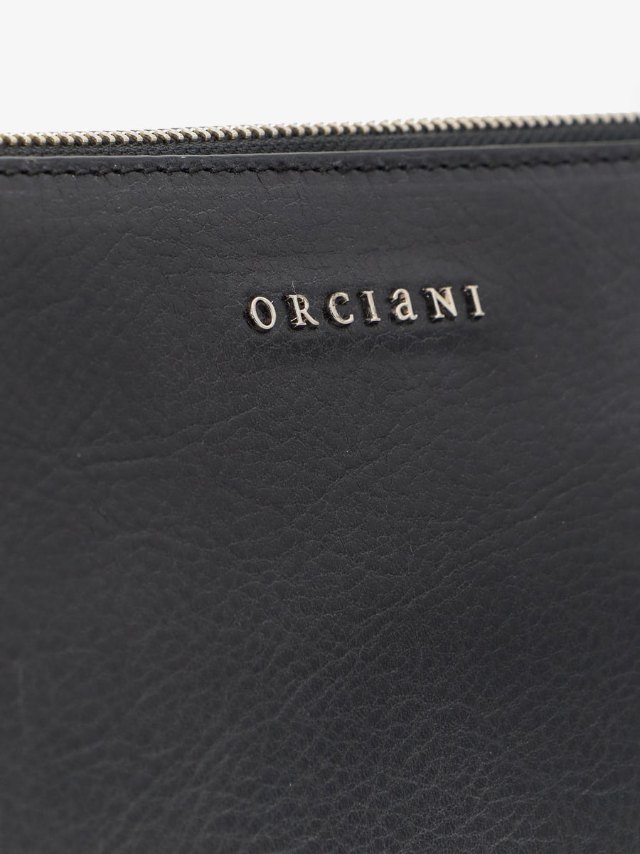 ORCIANI Lagoon leather briefcase, view 5