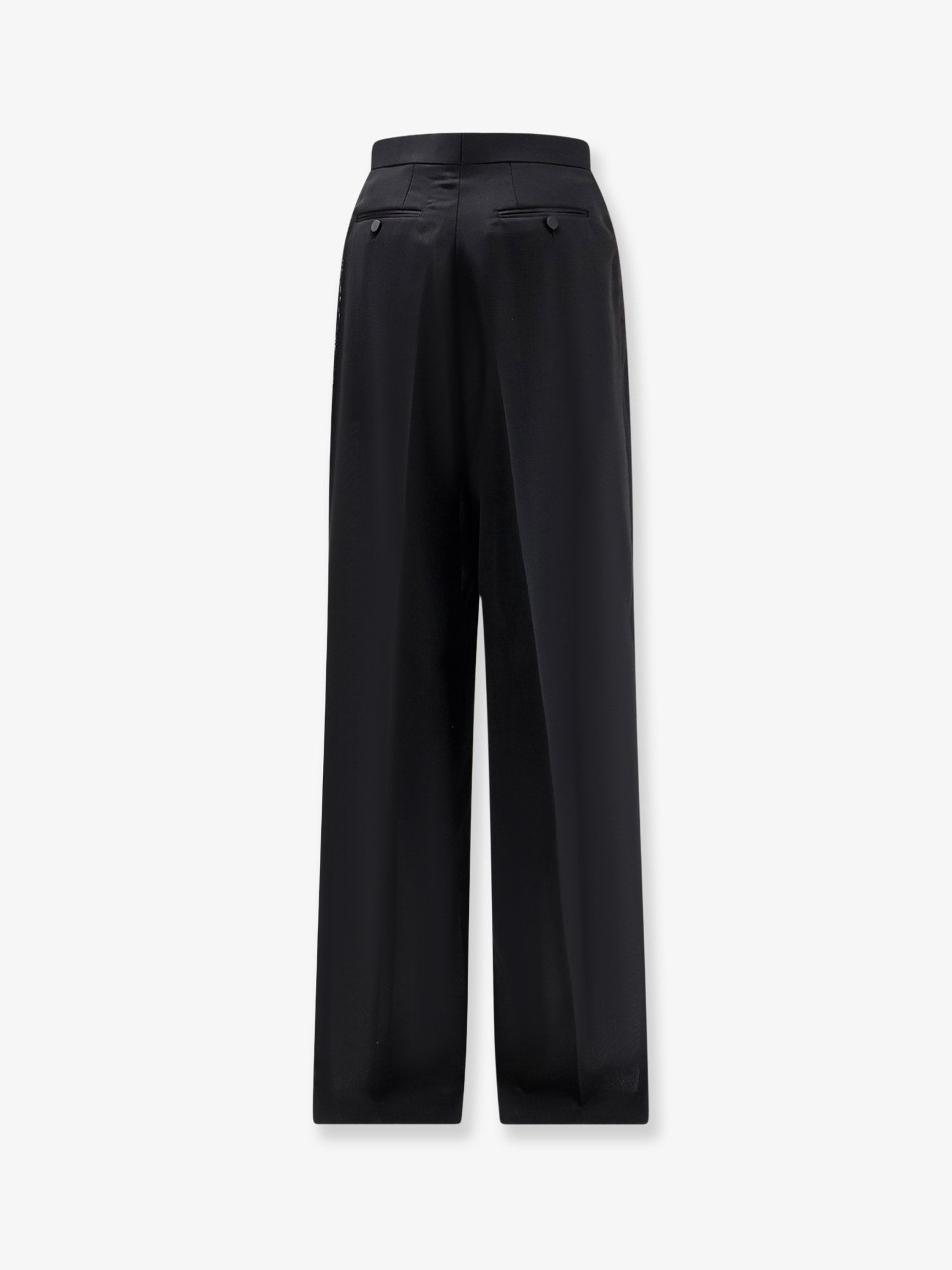 Tom Ford Light Wool Tuxedo Trousers, view 2