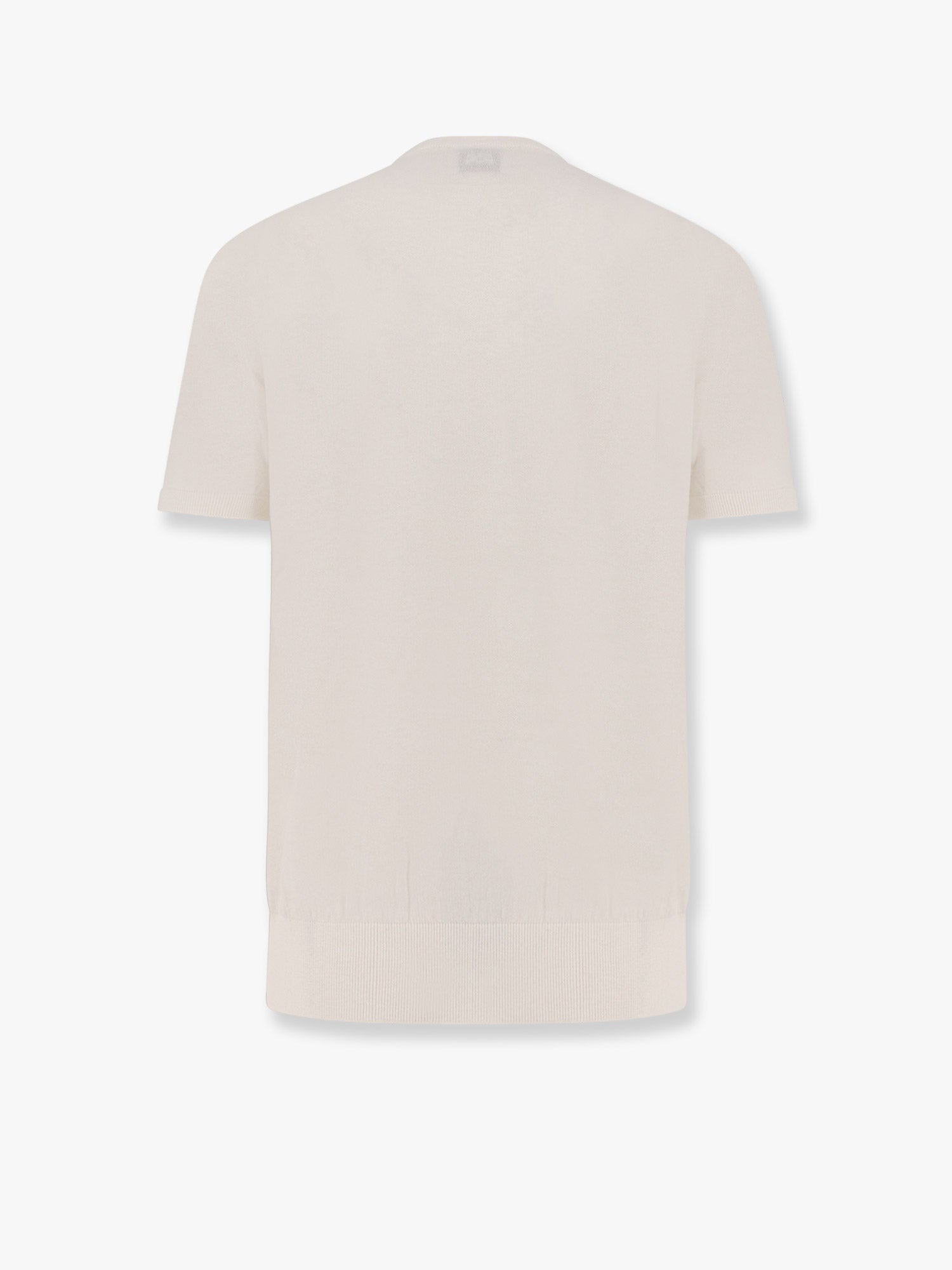 ALPHA-STUDIO Cotton crepe t-shirt, view 2
