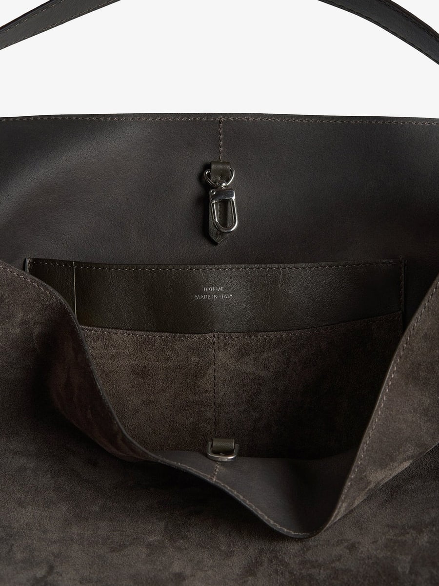 Toteme Suede Tote Bag, view 4