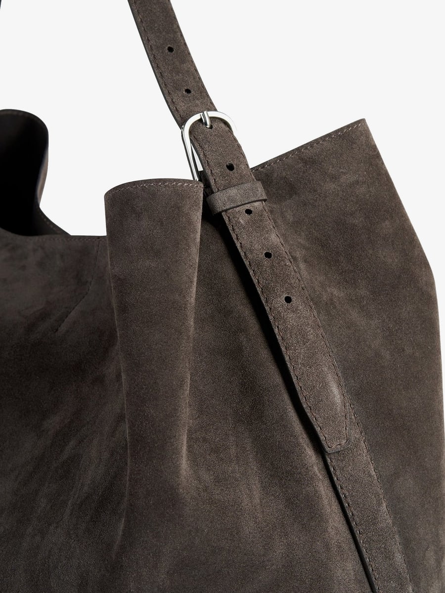 Toteme Suede Tote Bag, view 5
