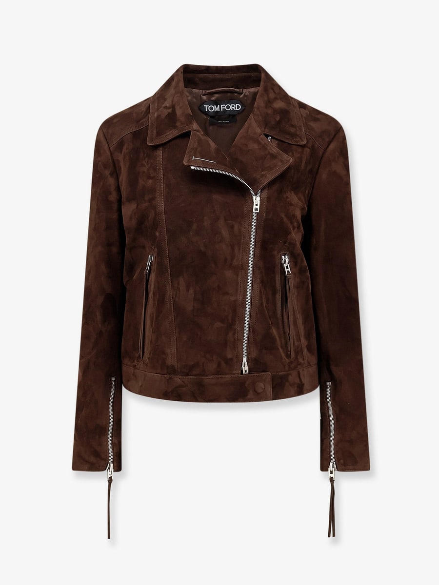 Tom Ford Suede Biker Jacket