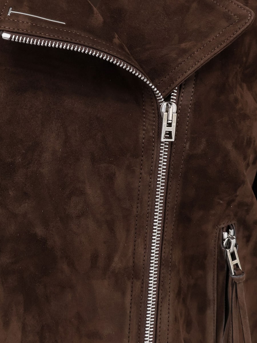 Tom Ford Suede Biker Jacket, view 3