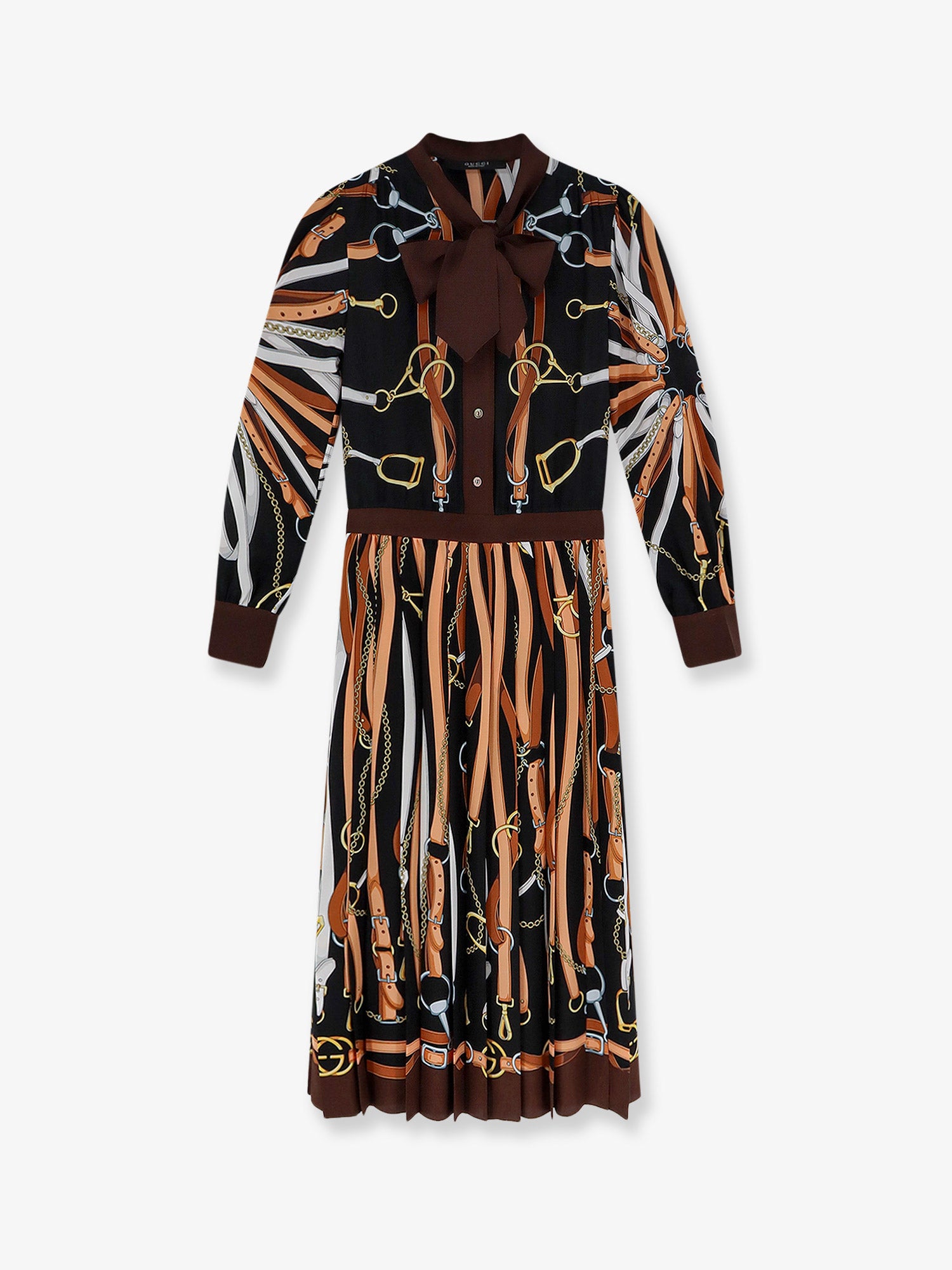 Gucci Chemisier silk dress