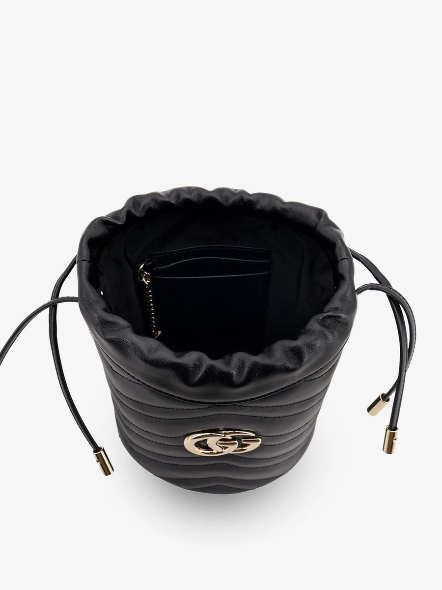 Gucci GG Marmont matelassé leather bucket bag, view 5