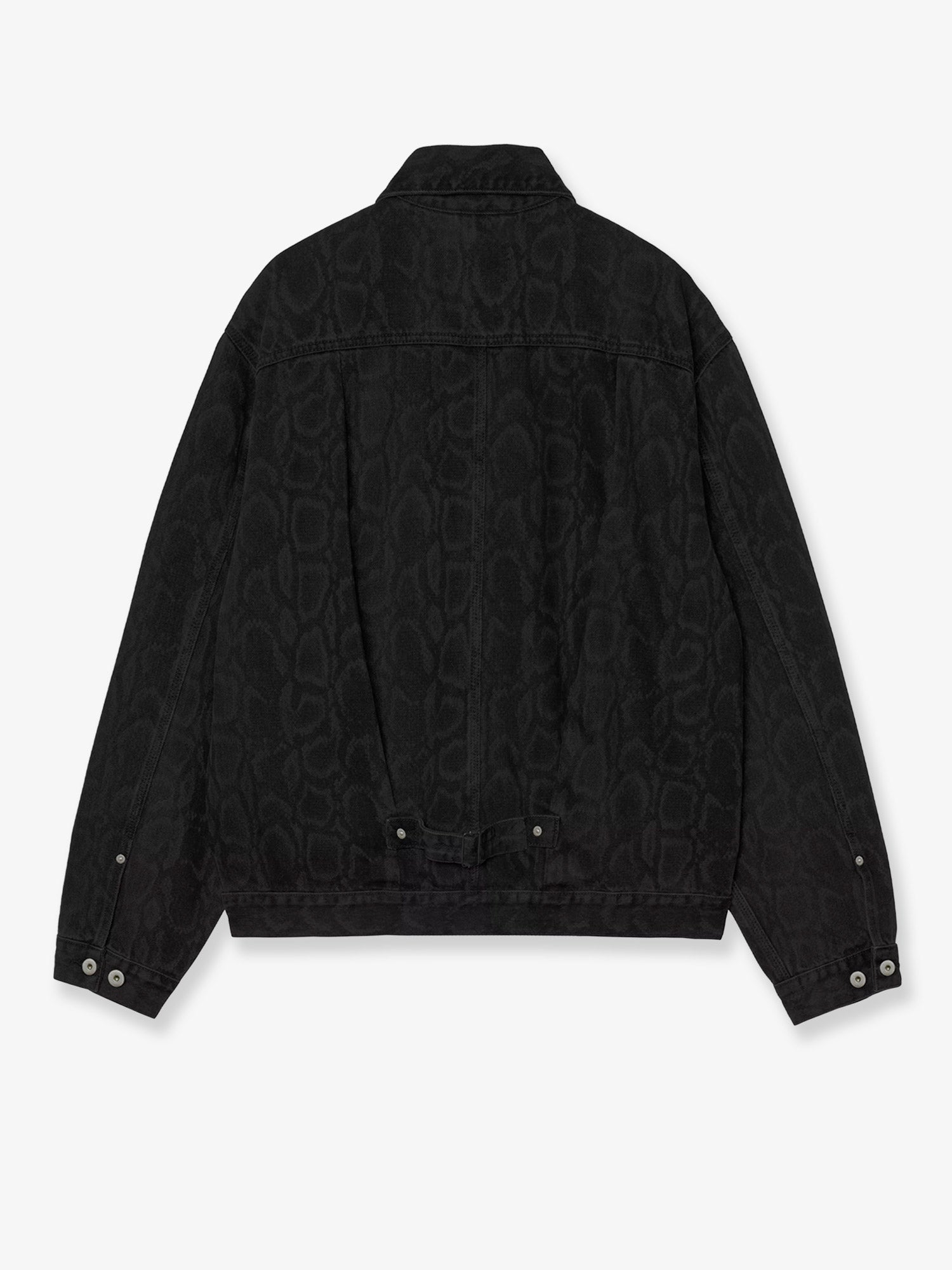 Carhartt WIP Belmar black denim jacket, view 2