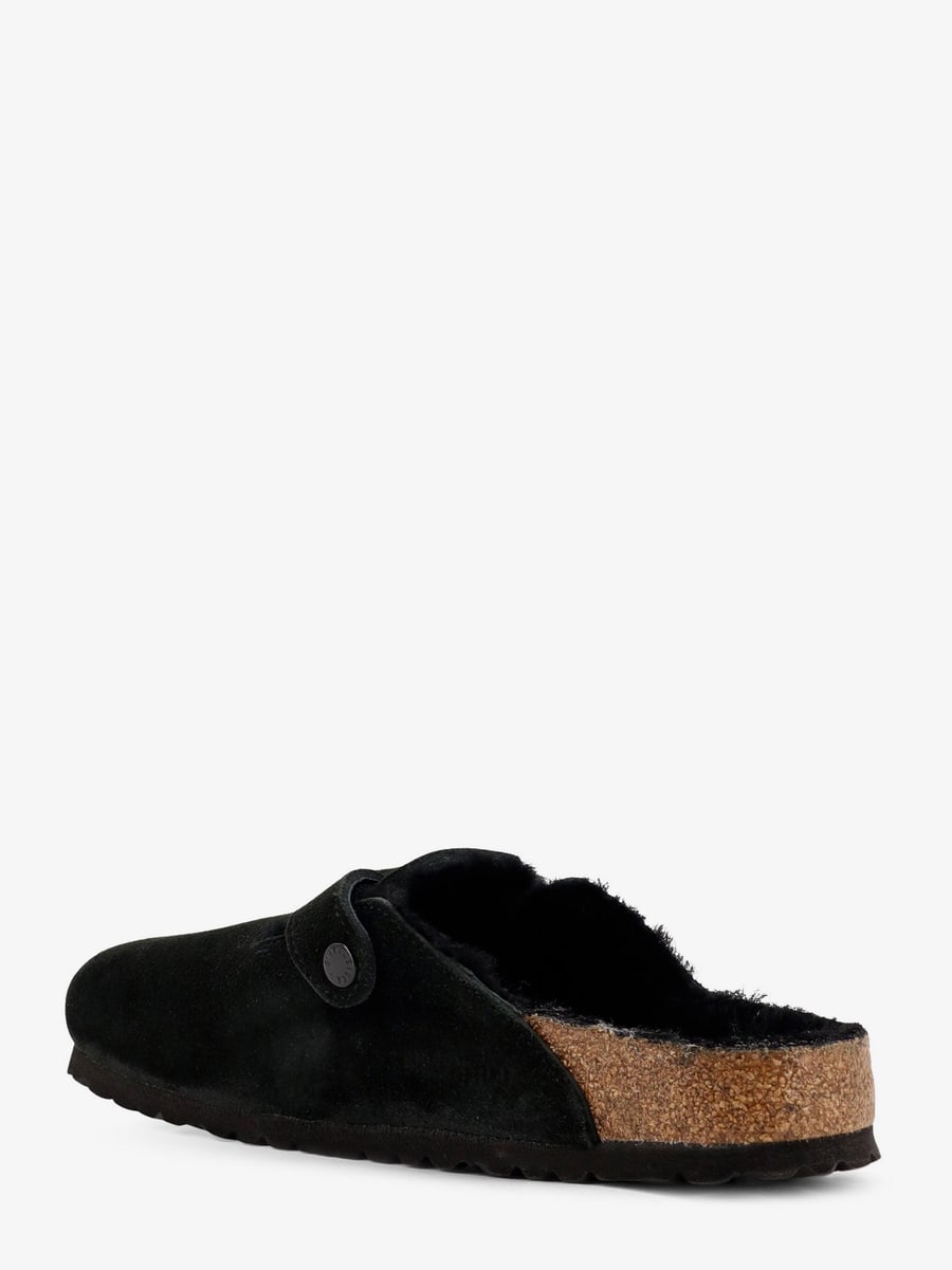 BIRKENSTOCK Boston VL/Shearling suede mule, view 3