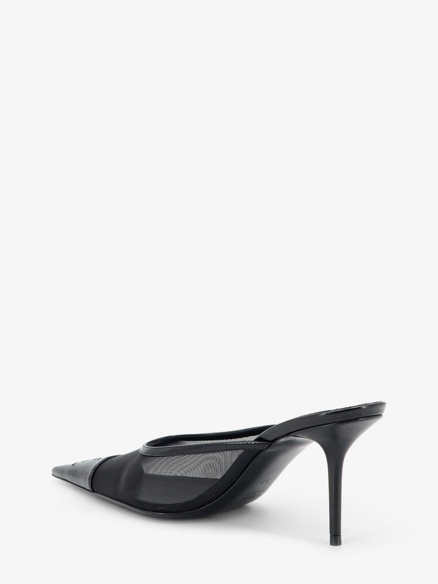 Saint Laurent Renée mesh pump with Cassandre toe, view 3