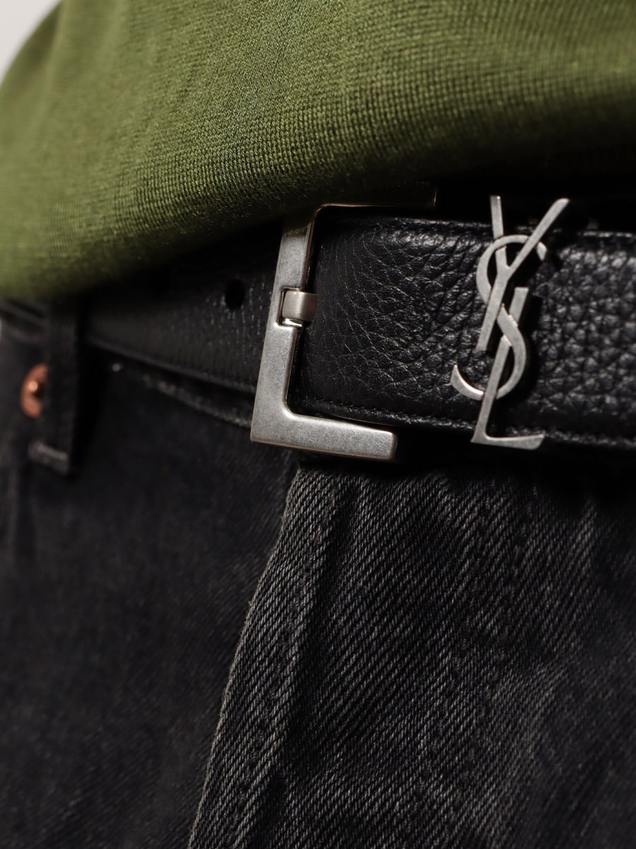 Saint Laurent Leather belt, view 2