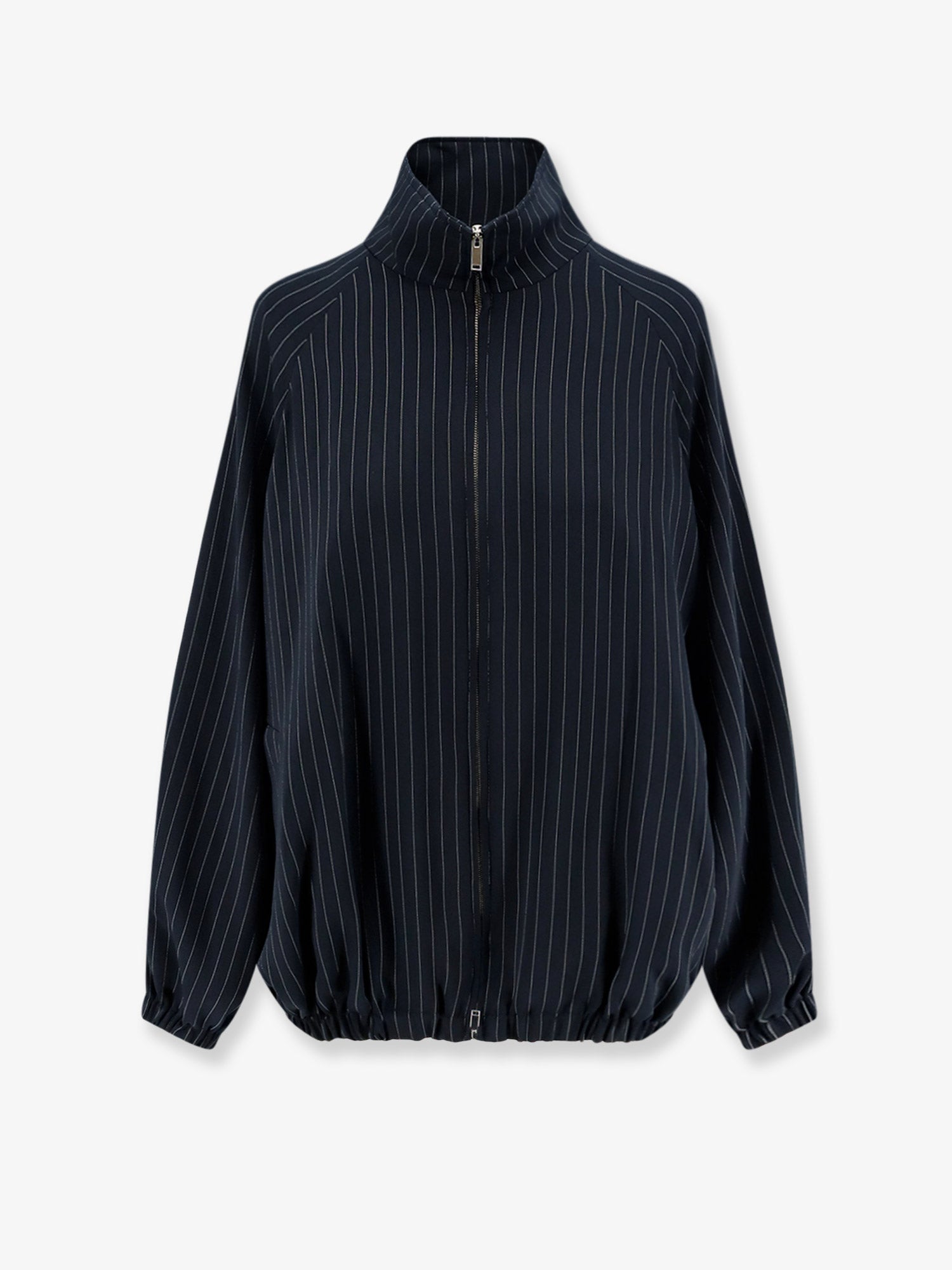 THE FRANKIE SHOP Baxter pinstripe recycled material jacket