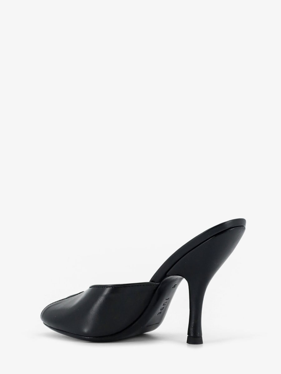 JUDE Leather Date Mule sandals, view 3