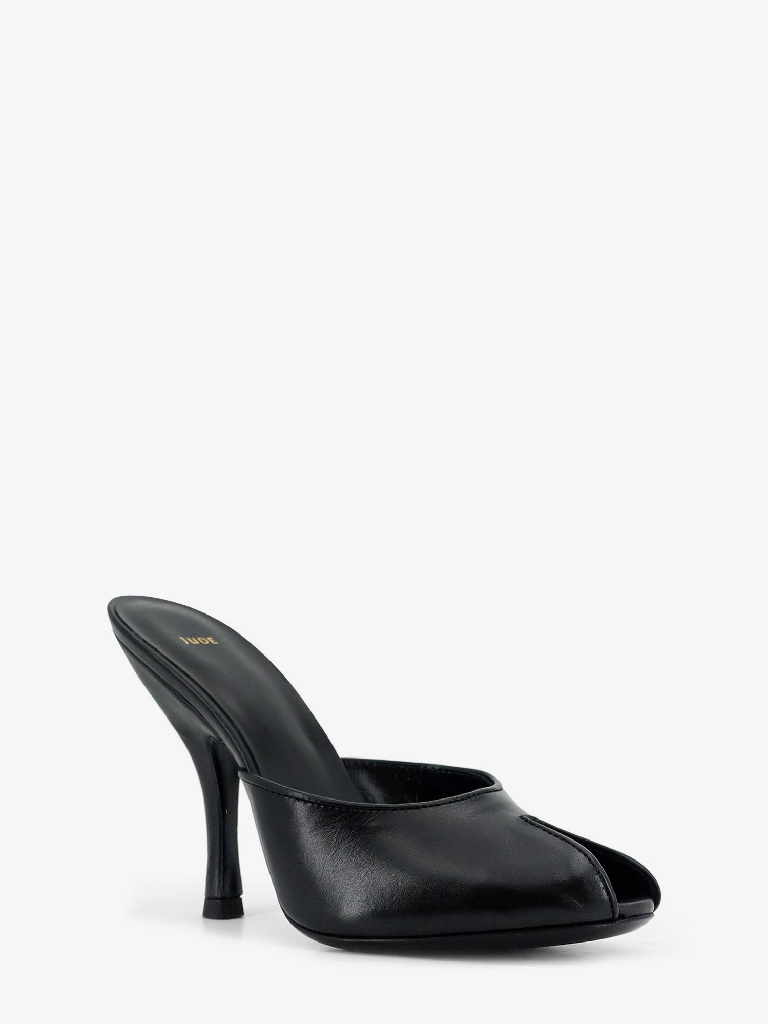 JUDE Leather Date Mule sandals, view 2