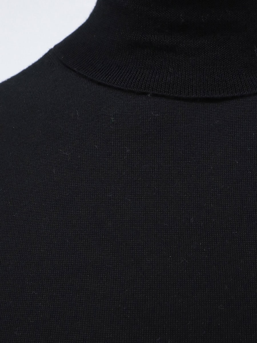 ASPESI Virgin wool turtleneck sweater, view 3