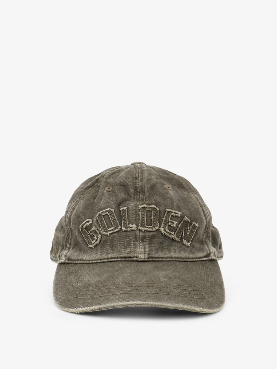 Golden Goose Decostructed washed cotton baseball cap