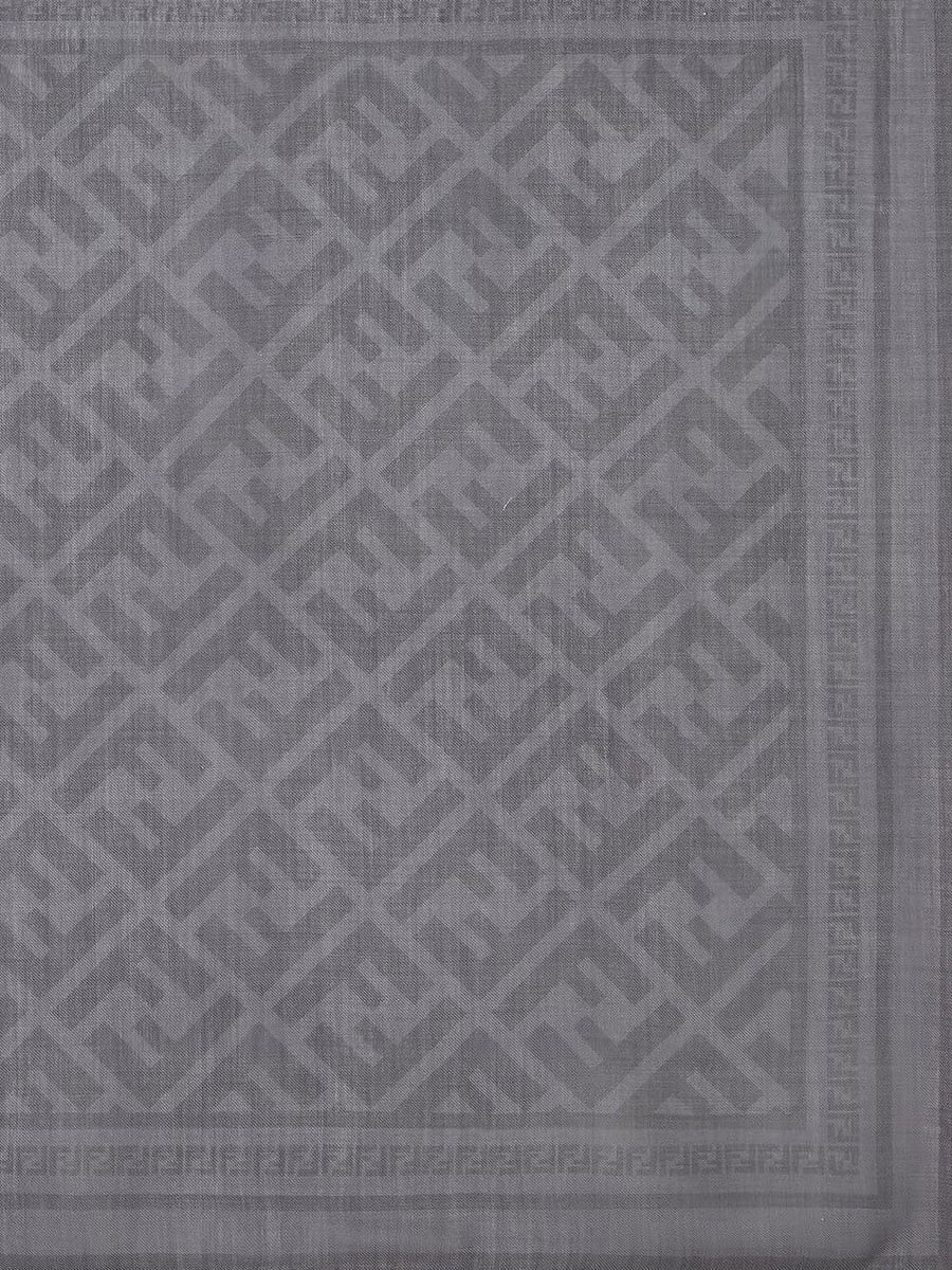 Fendi Wool and silk scarf, view 2