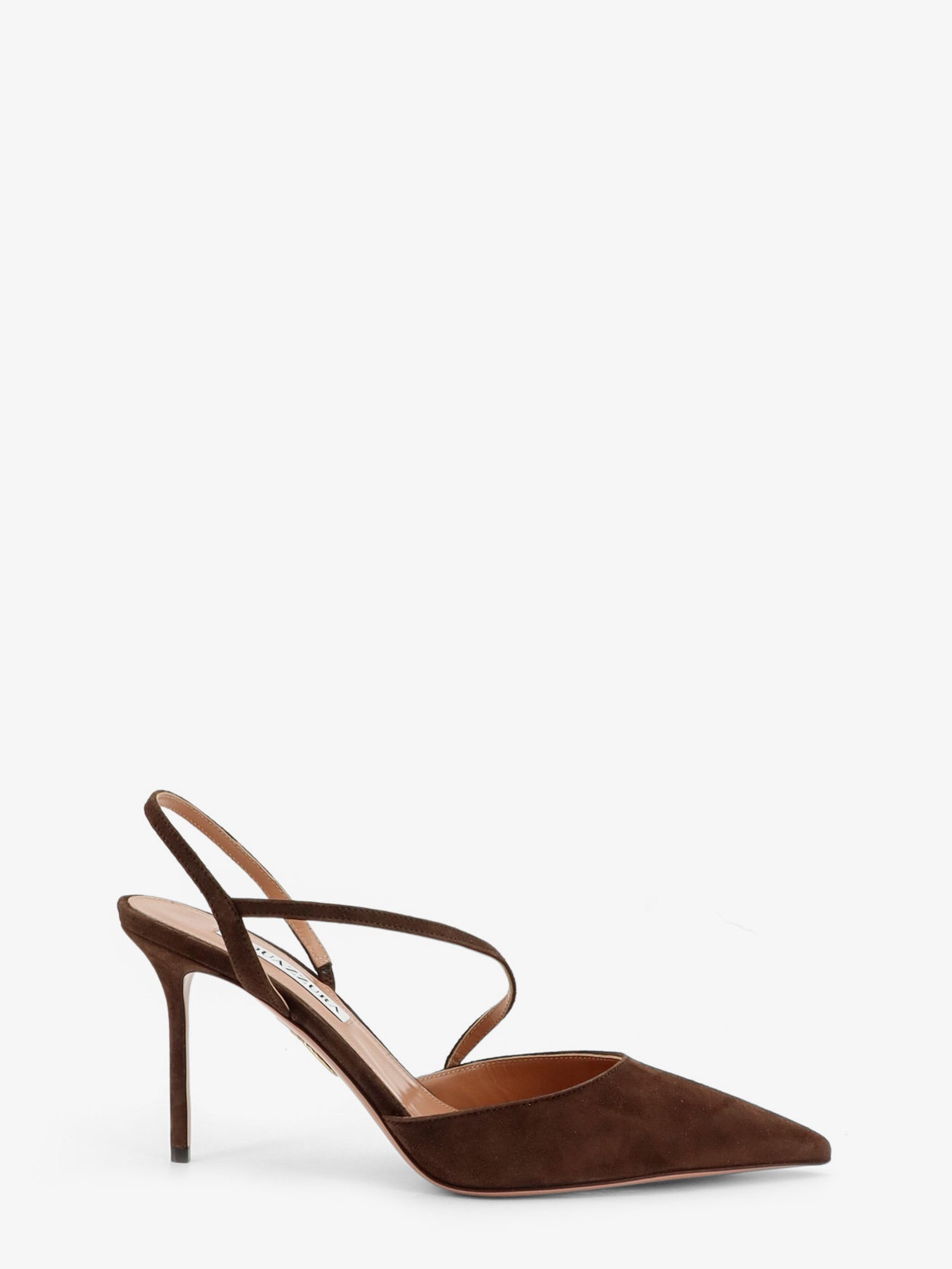 AQUAZZURA Bow Tie suede pumps
