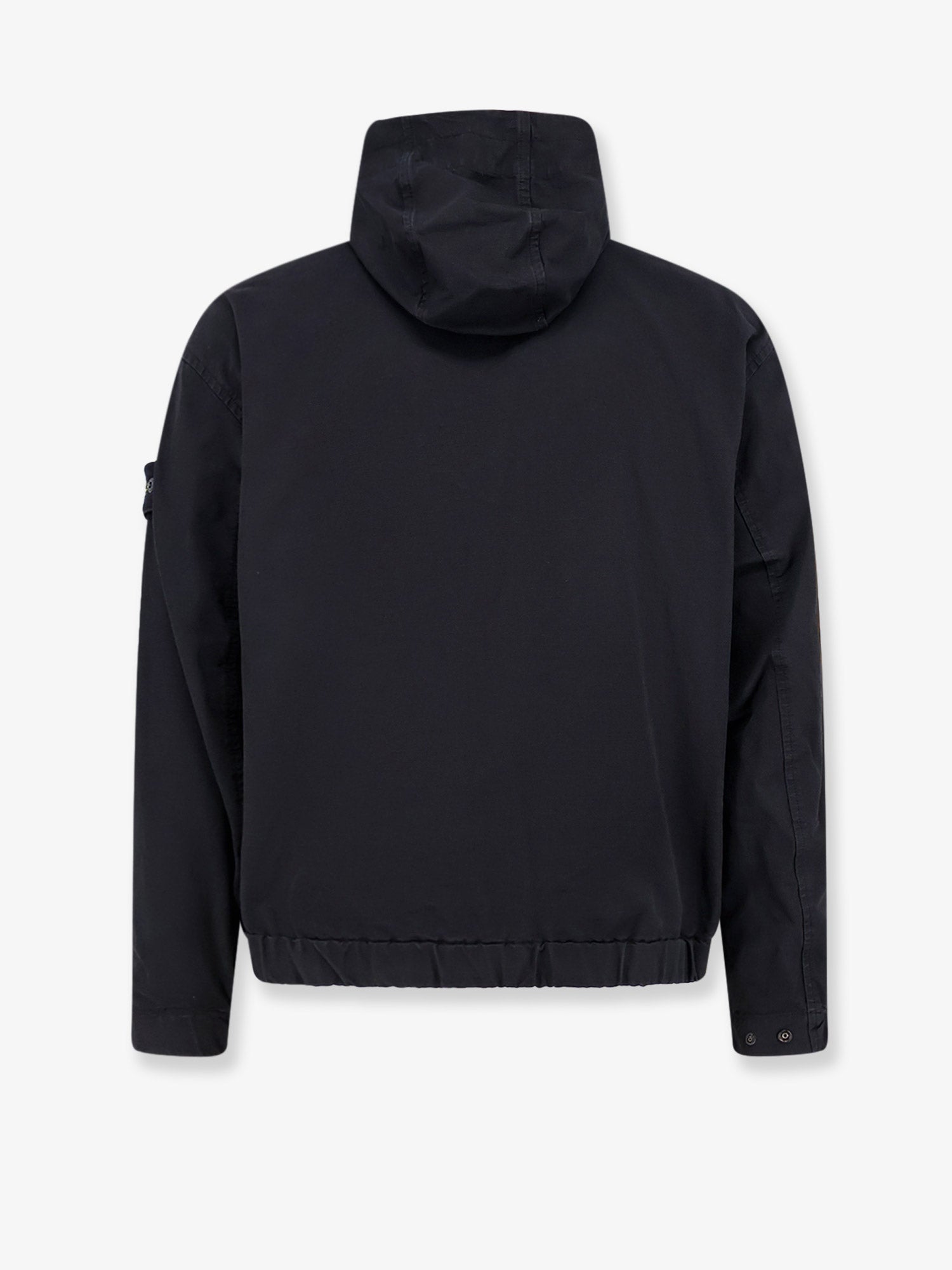 Stone Island Hooded organic cotton jacket, view 2