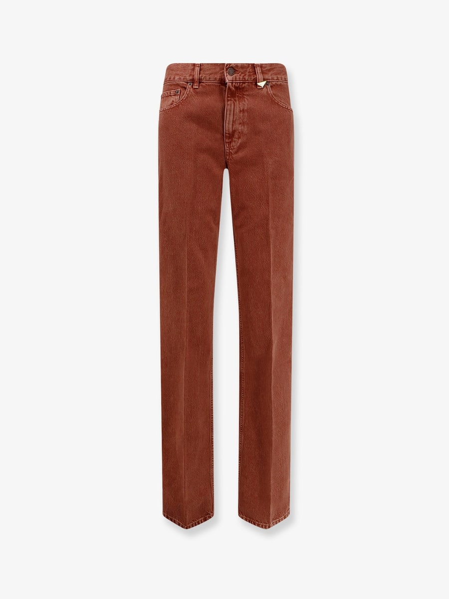 Chloé Colored denim trousers