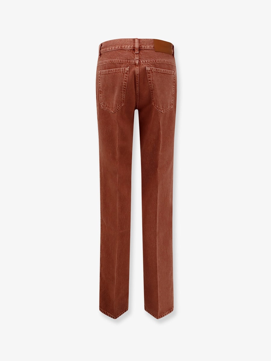 Chloé Colored denim trousers, view 2