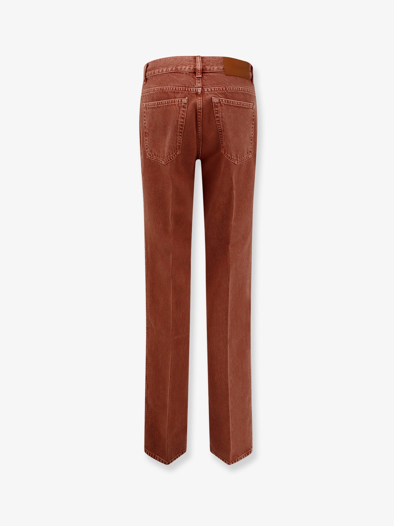 Chloé Colored denim trousers, view 2