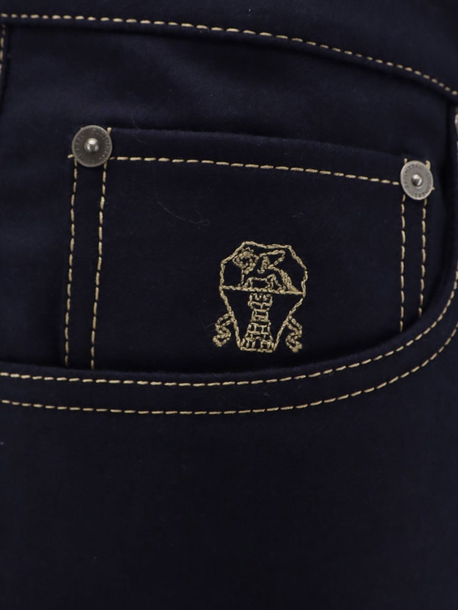 Brunello Cucinelli Virgin wool trousers, view 3