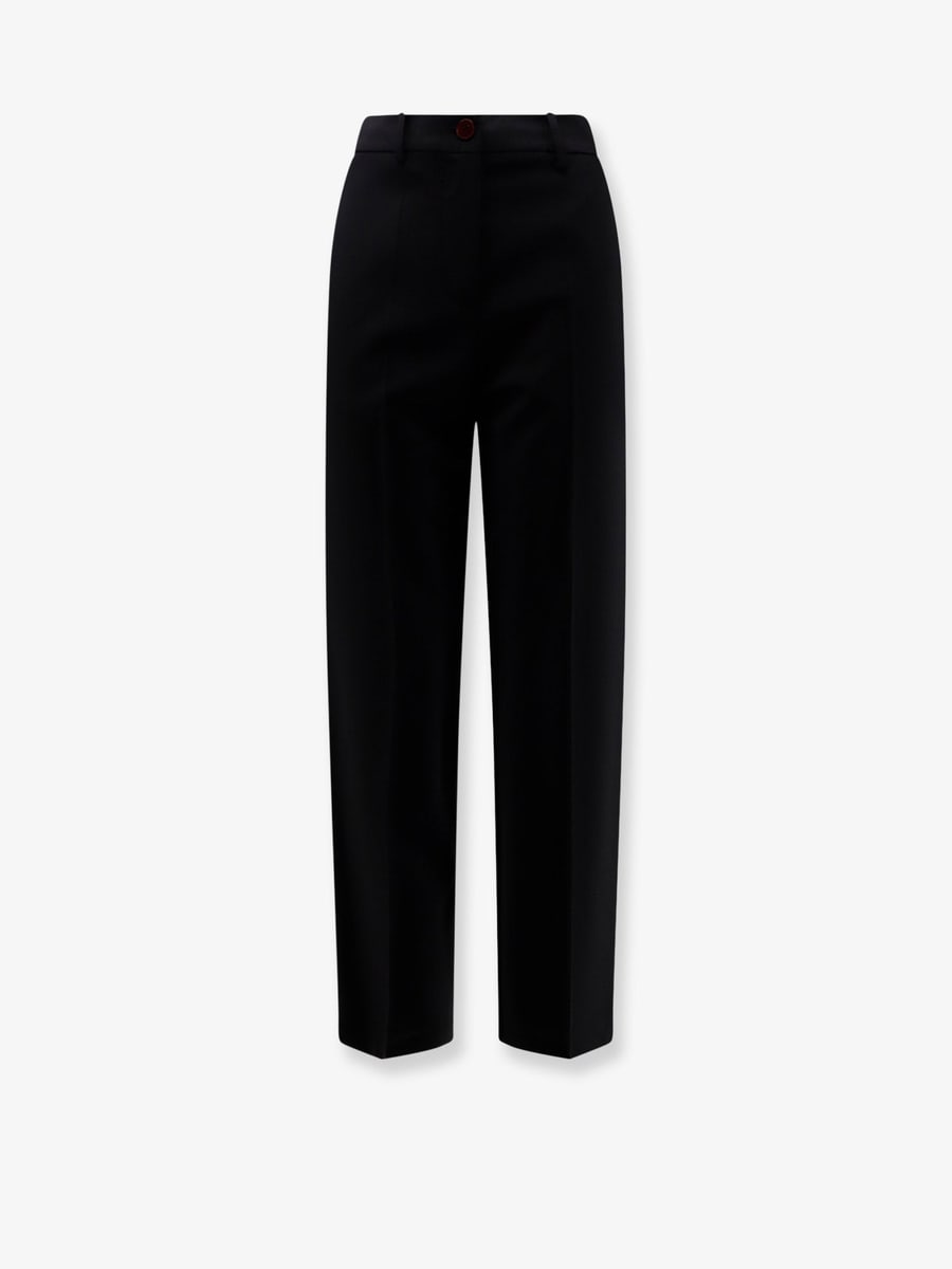 ALYSI Cigarette virgin wool trousers