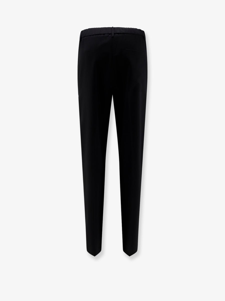 ALYSI Cigarette virgin wool trousers, view 2