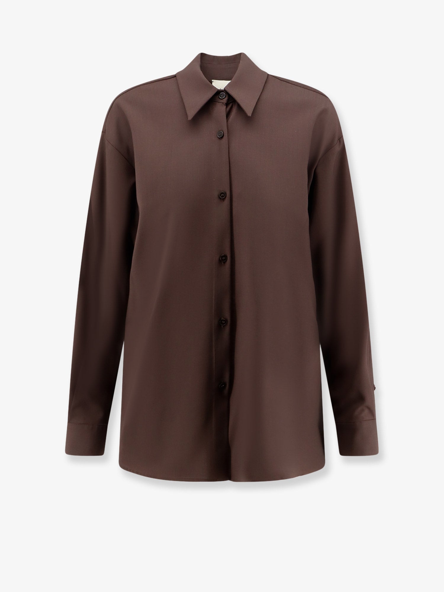 ALYSI Stretch virgin wool shirt