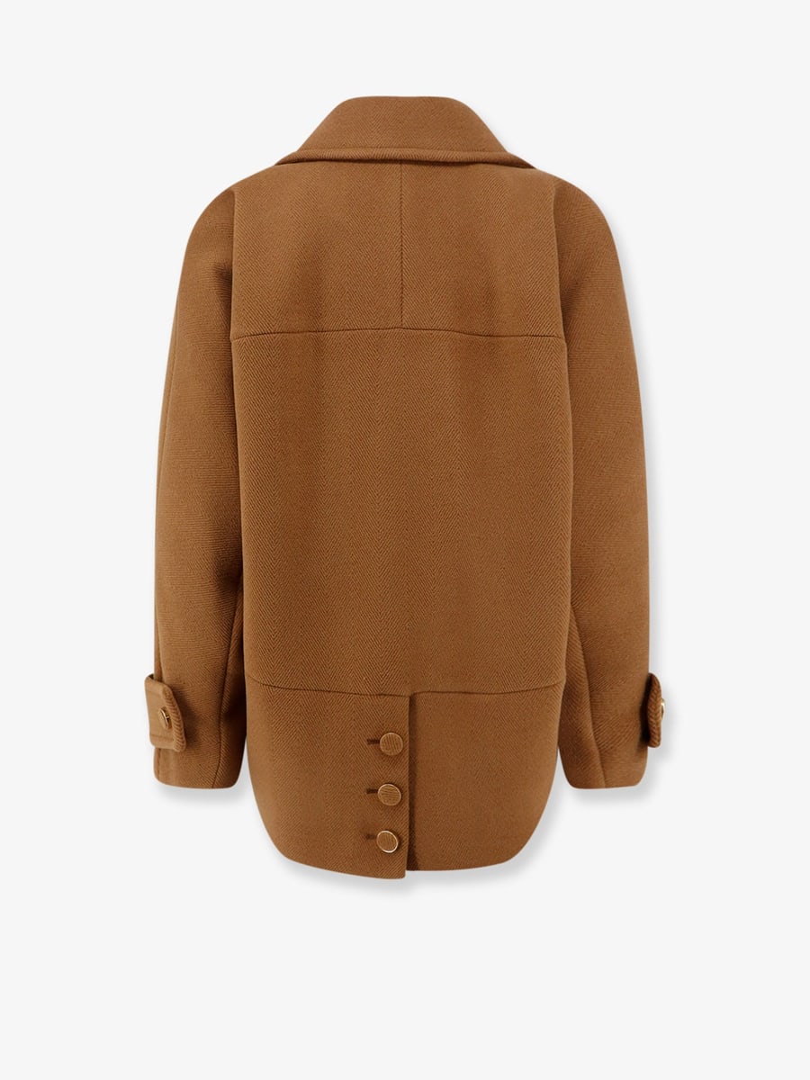 Chloé Short wool coat, view 2