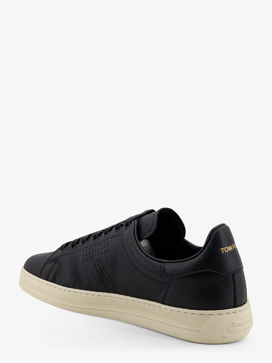 Tom Ford Warwick leather sneakers, view 3