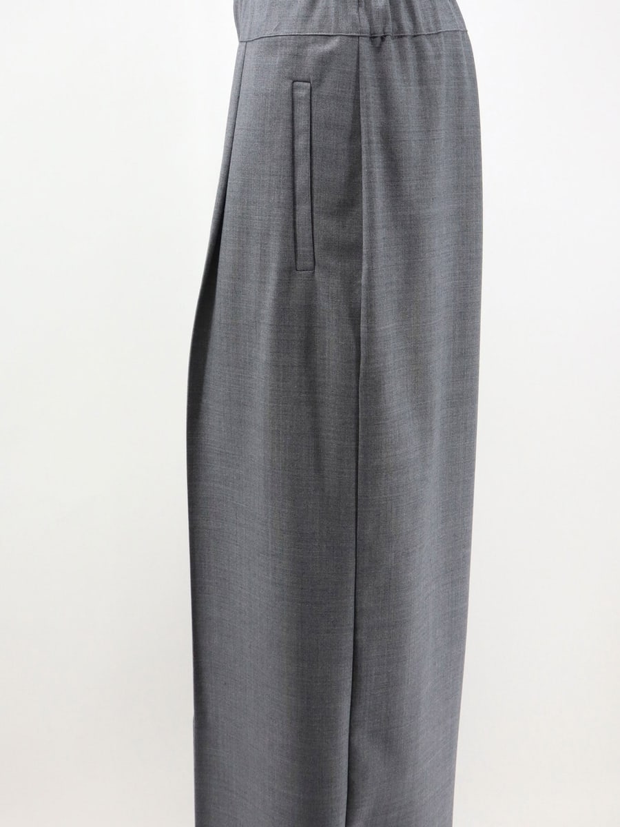 SEMICOUTURE Virgin wool blend trousers, view 3