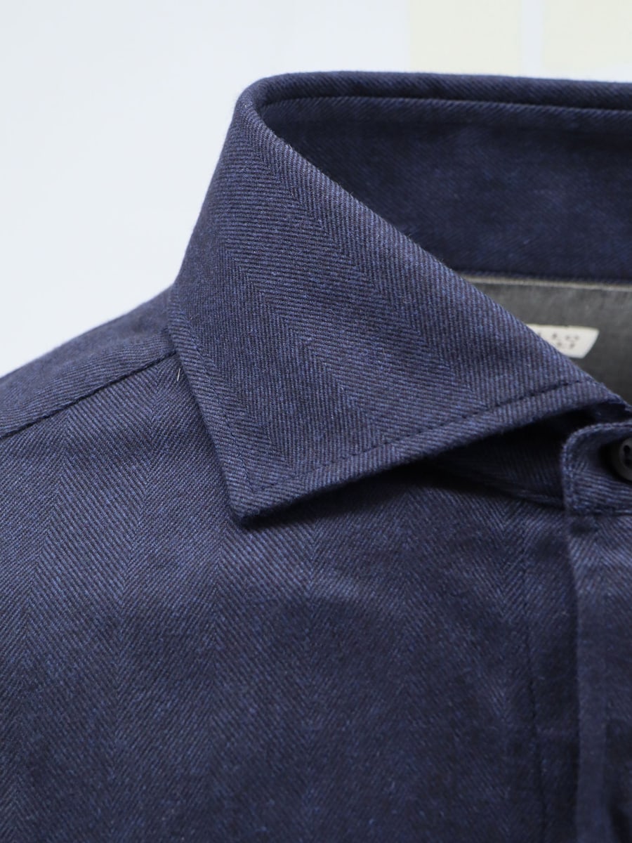 Brunello Cucinelli Cotton and lyocell shirt, view 3