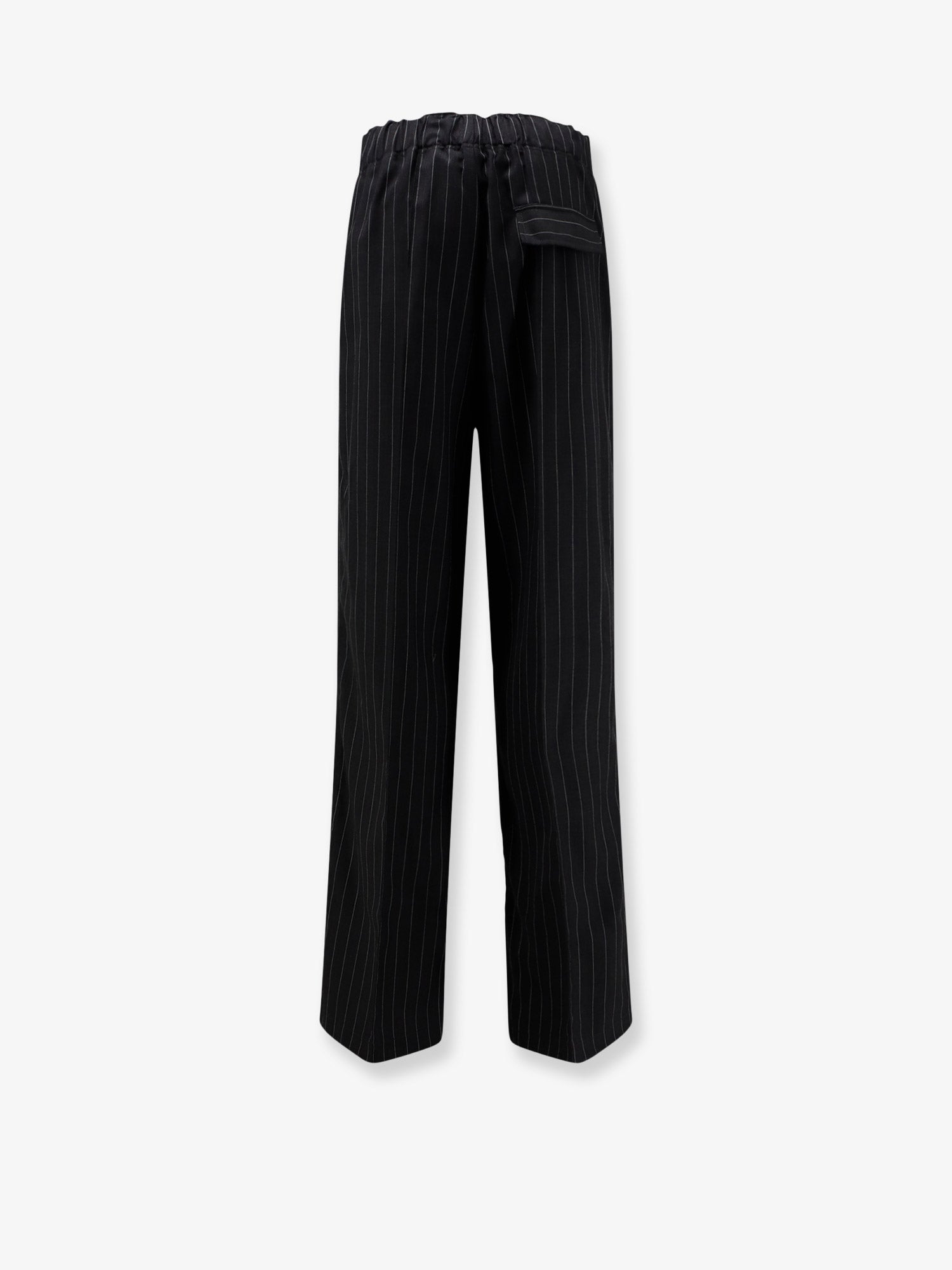 SEMICOUTURE Virgin wool and viscose trousers, view 2