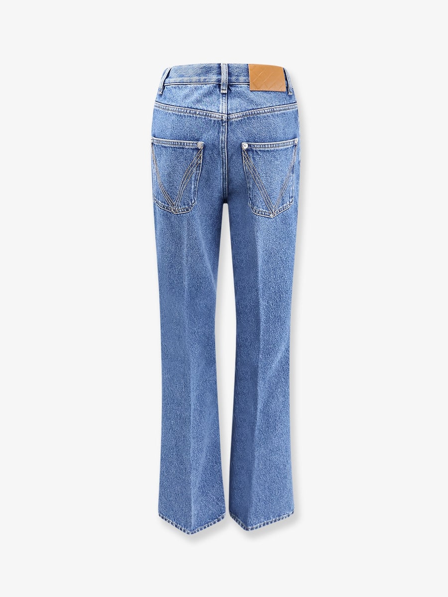 Bottega Veneta Flared cotton jeans, view 4